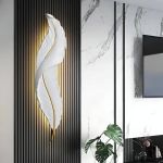 Aplica LED Pena 85CM Alb Auriu ModernLight Concept