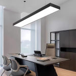 Lustra LED suspendata DARIN, 23W, Inaltime Reglabila, Lumina Rece, Negru ModernLight Concept