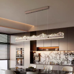 Lustra LED suspendata cu Telecomanda MARISTELLA 36W, lumina Rece/Calda/Neutra, Dimabila,Inaltime Reglabila, Negru ModernLight Concept