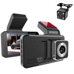 Camera auto DVR duala, FullHD 1080P, inregistrare fata si spate, display 4", Night Vision, inregistrare in bucla, unghi 170 grade, senzor miscare, alimentare bricheta auto Automobile ProTravel