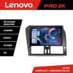 Navigatie Volvo XC60 Lenovo 8 core QLED 2K 12+256 360 Android Waze USB Navigatie Internet Youtube Radio CarStore Technology