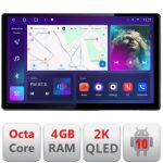 Navigatie dedicata Eclipse Cross 2019- N-eclipse Edonav ecran 13" 2K 4+32 Android Waze USB Navigatie 4G 360 Toslink Youtube Ra CarStore Technology