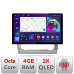 Navigatie dedicata Ford Focus 2 Automat N-140-automatic Edonav ecran 13" 2K 4+32 Android Waze USB Navigatie 4G 360 Toslink You CarStore Technology