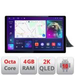 Navigatie dedicata Toyota CH-R low N-CH-R-A Edonav ecran 13" 2K 4+32 Android Waze USB Navigatie 4G 360 Toslink Youtube Radio K CarStore Technology