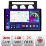 Navigatie dedicata VW Touran 2003-2009 clima automata N-touran2 Edonav ecran 13" 2K 4+32 Android Waze USB Navigatie 4G 360 Tos CarStore Technology