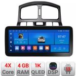 Navigatie Hyundai Santa Fe 2000-2006 Edotec 4+64 12.3 inch Incell 1K android Wifi 5Ghz gps internet  C CarStore Technology