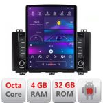 Navigatie Toyota Auris 2013-2018 Octa Core ecran tip TESLA 9.7" cu Android Radio Bluetooth Internet GPS WIFI 4+32GB DSP 4G CarStore Technology