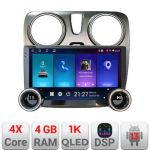 Navigatie Dacia Dokker Edotec  4+64 10.5 inch Incell 1K android Wifi 5Ghz gps internet CarStore Technology