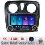 Navigatie Dacia Sandero Logan 2012-2020 Kit-sandero Edotec  4+64 10.5 inch Incell 1K android Wifi 5Ghz gps internet CarStore Technology