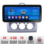 Navigatie Ford Focus clima manuala K-140-manual Edotec 4+64 12.3 inch Incell 1K android Wifi 5Ghz gps internet 32 CarStore Technology