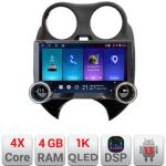 Navigatie Nissan Micra 2010-2014 Edotec  4+64 10.5 inch Incell 1K android Wifi 5Ghz gps internet  KIT-micra2010 CarStore Technology