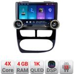 Navigatie Renault Clio 4 V1 Kit-467 Edotec  4+64 10.5 inch Incell 1K android Wifi 5Ghz gps internet CarStore Technology