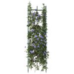 Suport pentru roșii, 4 buc., 116 cm, oțel și PP GartenMobel Dekor