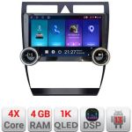 Navigatie Audi A6 Kit-102 Edotec  4+64 10.5 inch Incell 1K android Wifi 5Ghz gps internet CarStore Technology