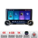 Navigatie Toyota Auris 2007-2013 Kit-auris-2013 Edotec  4+64 10.5 inch Incell 1K android Wifi 5Ghz gps internet CarStore Technology