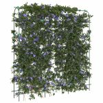 Spaliere de grădină plante cățărătoare 2 buc. oțel, cu cadru U GartenMobel Dekor