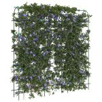 Spaliere de grădină plante cățărătoare 3 buc. oțel, cu cadru U GartenMobel Dekor