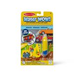 MELISSA AND DOUG CARTE DE COLORAT VEHICULE REUTILIZABILA CU APA WATER WOW SuperHeroes ToysZone