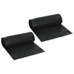 Membrană de drenaj cu crampoane 2 buc, 0,5x20 m, HDPE, 400 g/m² GartenMobel Dekor