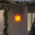 Lumină de Crăciun cu LED, galben, 43 cm, pliabil GartenMobel Dekor