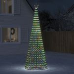 Pom de Crăciun LED 688 LED-uri colorate 300 cm GartenMobel Dekor