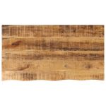 Blat de masă margine naturală, 110x60x2,5 cm, lemn masiv mango GartenMobel Dekor