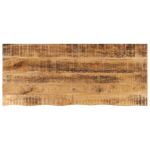 Blat de masă margine naturală, 140x60x2,5 cm, lemn masiv mango GartenMobel Dekor