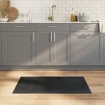 Covor dreptunghiular, gri, 60x100 cm, bambus GartenMobel Dekor