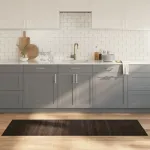 Covor dreptunghiular, maro închis, 60x200 cm, bambus GartenMobel Dekor