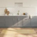 Covor dreptunghiular, natural deschis, 60x200 cm, bambus GartenMobel Dekor