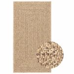 Covor ZIZUR aspect iută, 80x150 cm, pentru interior și exterior GartenMobel Dekor