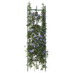 Suport pentru roșii, 2 buc., 116 cm, oțel și PP GartenMobel Dekor
