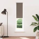 Jaluzea cu role opace cafea 60x210 cm lățime țesătură 55,7 cm GartenMobel Dekor