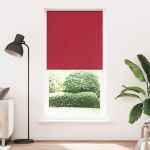 Jaluzea cu role opace Roșu 110x210 cm Lățime material 105,7 cm GartenMobel Dekor