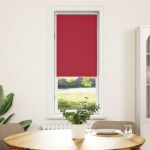 Jaluzea cu role opace Roșu 50x175 cm lățime material 45,7 cm GartenMobel Dekor