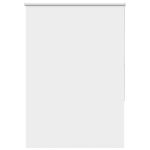 Jaluzea cu role opace alb 110x130 cm Lățime material 105,7 cm GartenMobel Dekor