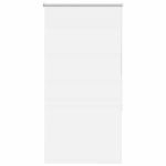Jaluzea cu role opace alb 70x130 cm lățime material 65,7 cm GartenMobel Dekor