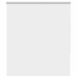 Jaluzea cu role opace alb 130x130 cm Lățime material 126,6 cm GartenMobel Dekor