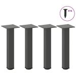 Picioare pentru măsuță de cafea, antracit, 4 buc., 30-32 cm, oțel GartenMobel Dekor
