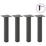 Picioare pentru măsuță de cafea, antracit, 42-44 cm, oțel, 4 buc. GartenMobel Dekor