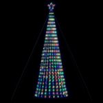 Pom de Crăciun LED 1028 LED-uri colorate 403 cm GartenMobel Dekor