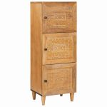 Bufet cu raft Maro deschis 40 x 33 x 110 cm Lemn masiv de mango GartenMobel Dekor