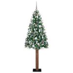 Brad de Crăciun subțire Verde 72 x 72 x 180 cm PVC GartenMobel Dekor