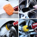 Set de perii pentru curățarea mașinii 14 pcs 14 pcs Multi Color GartenMobel Dekor