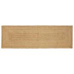 Covor Bej 80 x 250 cm Iută GartenMobel Dekor