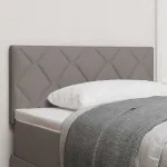 Tăblie din Țesătură Geometric Gri taupe 100 cm țesătură GartenMobel Dekor