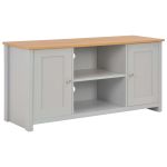 Comodă TV, gri, 120 x 39 x 58 cm GartenMobel Dekor