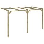 Pergolă de perete, 2 x 4 x 2,2 m, lemn GartenMobel Dekor
