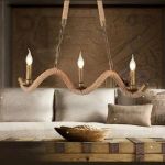 Lustra Franghie, 3*E27, Maro, Metal si Sfoara LV572/3BK ModernLight Concept