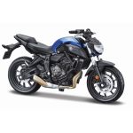 MAISTO MOTOCICLETA METALICA CU STAND EDITIE SPECIALA YAMAHA MT 07 SCARA 1 LA 18 SuperHeroes ToysZone